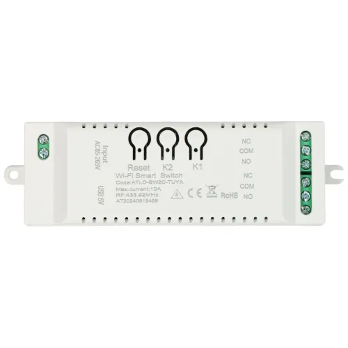 Inteligentny przełącznik ATLO-SW2C-TUYA Wi-Fi, Tuya Smart