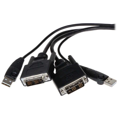 Interruttore DVI + USB CS-22D