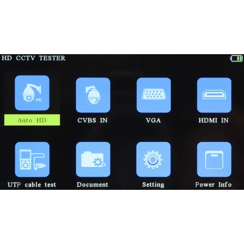 Monitor AHD, HD-CVI, HD-TVI, PAL MS-ACT50-4K 5 pollici