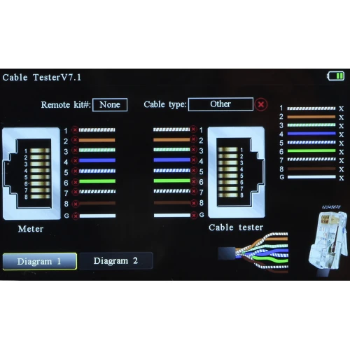 Monitor AHD, HD-CVI, HD-TVI, PAL MS-ACT50-4K 5 pollici