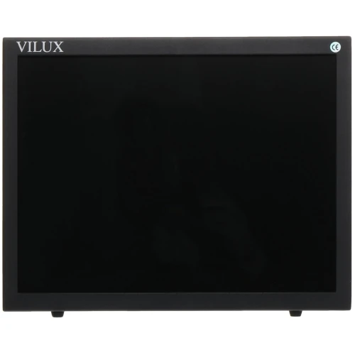 Monitor 2x video HDMI VGA audio, Telecomando, VMT-155M 15 pollici Vilux