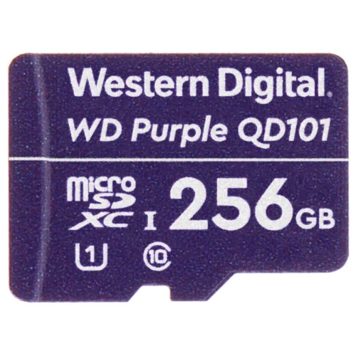 Carta di memoria SD-MICRO-10/256-WD UHS-I, SDHC 256GB Western Digital