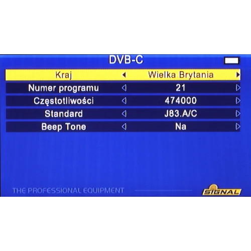 Misuratore universale ST-5150 DVB-T/T2 DVB-S/S2 DVB-C SIGNAL