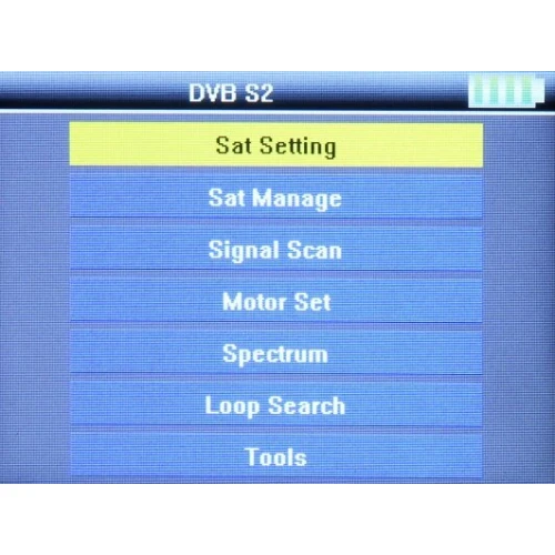 Misuratore universale STC-23 DVB-T/T2 DVB-S/S2 DVB-C Spacetronik