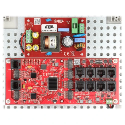 Switch poe IP-8-20-L2 a 8 porte ATTE