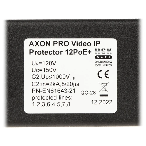 Limitatore di sovratensione AXON-PRO-IP-12POE