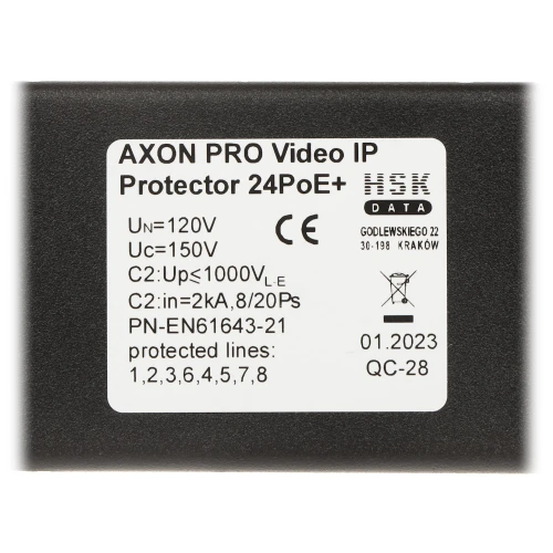 Limitatore di sovratensione AXON-PRO-IP-24POE
