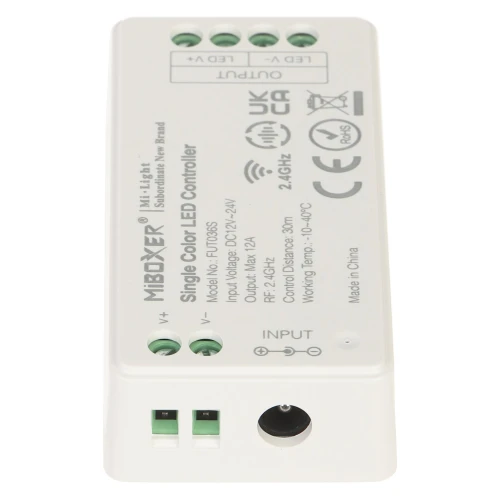 Controller per illuminazione LED LED-W-WC/RF 2.4 GHz, MONO 12... 24V DC MiBOXER / Mi-Light