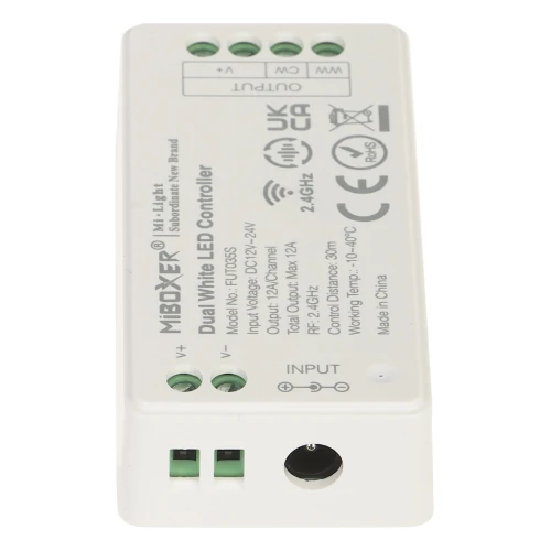 Controller per illuminazione LED LED-W-WC/RF2 2.4 GHz, CCT 12... 24V DC MiBOXER / Mi-Light