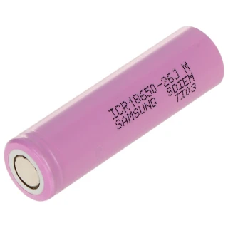 Batteria li-ion BAT-ICR18650-26H/AKU 3.7