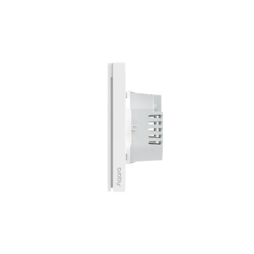 Aqara Wall Double Switch H1 | Przełącznik | bez Neutral, Zigbee 3.0, EU, WS-EUK02