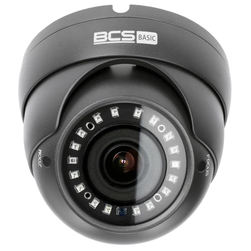 BCS-B-DK82812 Telecamera dome 8MPx 4in1 Monitoraggio CVI TVI AHD CVBS obiettivo 2.8-12mm