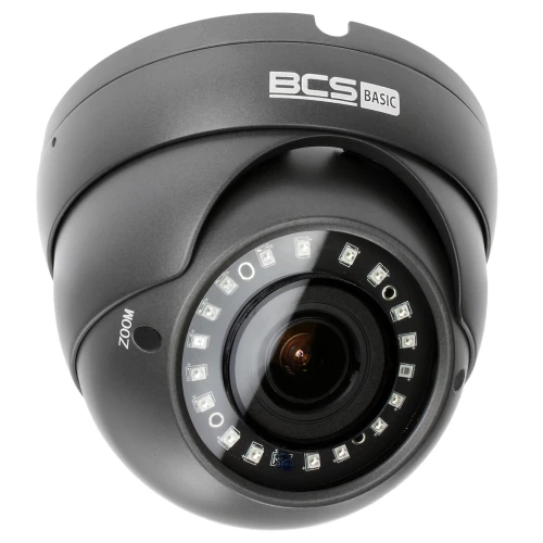 BCS-B-DK82812 Telecamera dome 8MPx 4in1 Monitoraggio CVI TVI AHD CVBS obiettivo 2.8-12mm