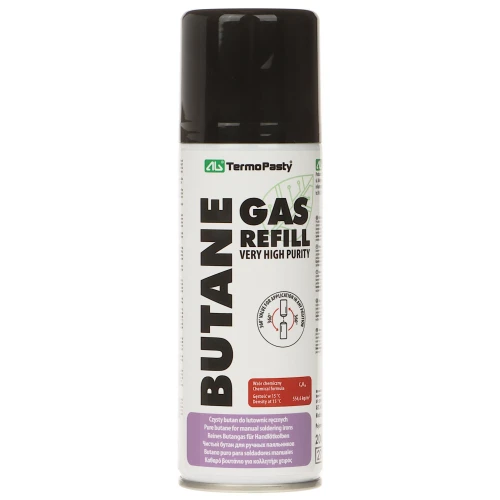 Butano per saldatore GAS-REFILL/200 spray 200ml AG TERMOPASTY