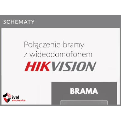 Collegamento della porta al sistema videocitofonico Hikvision DS-KIS101-P, DS-KIS703-P, DS-KIS604-S