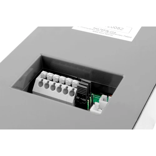 Citofono EURA ADP-38A3 Kit ENTRA bianco per singola famiglia con altoparlante e cassetta con cifratore