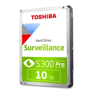 Hard Disk per la sorveglianza Toshiba S300 Pro Surveillance 10TB