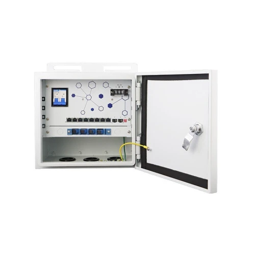 Extralink Atlas | Switch PoE esterno | 8x RJ45 1000Mb/s PoE, 2x SFP, 120W, raffreddamento attivo