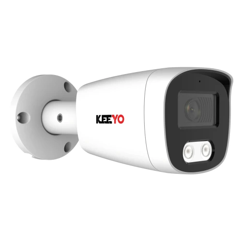 Camera tubolare IP 5Mpx IR25m KEEYO LV-V-IP5M25TF-B