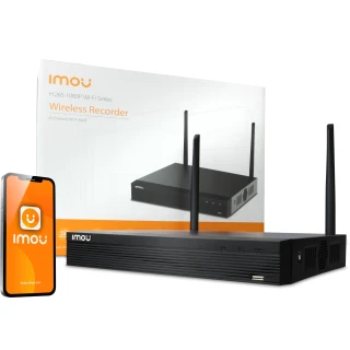 Registratore IP IMOU NVR1104HS-W Wifi per 4 telecamere