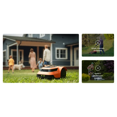 Robot tagliaerba EZVIZ RM600 (CS-R64-A11) controllo Bluetooth/Wi-Fi