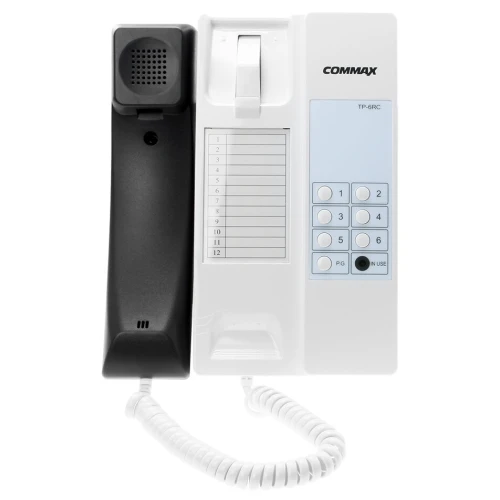 Set Interfono con Cuffie Commax TP-6RC 4 Cuffie