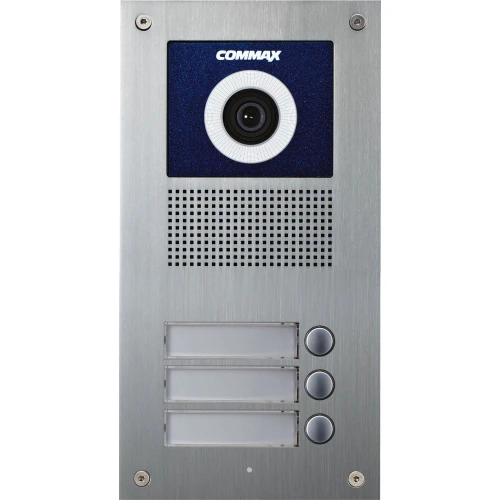 Camera per 3 abbonati con regolazione ottica e lettore RFID Commax DRC-3UC/RFID