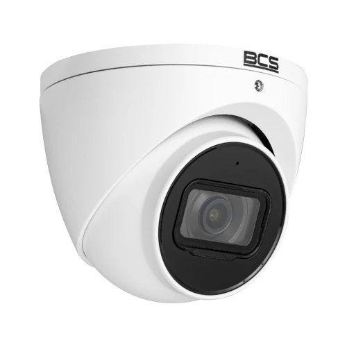 BCS-L-EIP28FSR5-AI1(2) Telecamera IP a cupola 8Mpx, convertitore 1/1.8'' con obiettivo 2.8mm