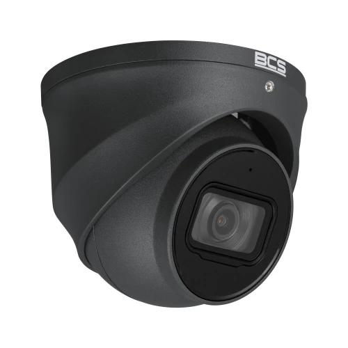 BCS-L-EIP28FSR5-Ai1-G(2) Telecamera IP a cupola 8Mpx, convertitore 1/1.8'' con obiettivo 2.8mm