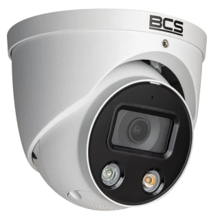 BCS-L-EIP55FCL3-AI1 Telecamera IP a cupola 5Mpx con allarmi luminosi e sonori
