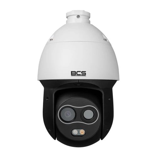 Camera termica rotante IP BCS-L-SIP224FR5-THT-AI1 256x192, 7mm, 4Mpx, obiettivo da 8mm con funzione di misurazione della temperatura BCS