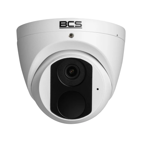 Camera IP a cupola 5Mpx BCS-P-EIP15FSR3 con obiettivo fisso 2.8mm