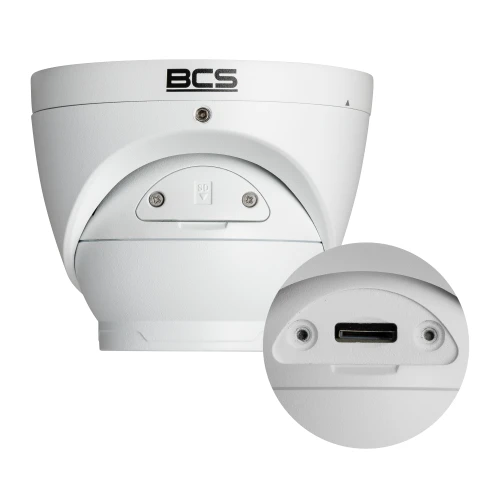 Camera IP dome 4Mpx BCS-P-EIP14FSR3 con obiettivo fisso 2.8mm