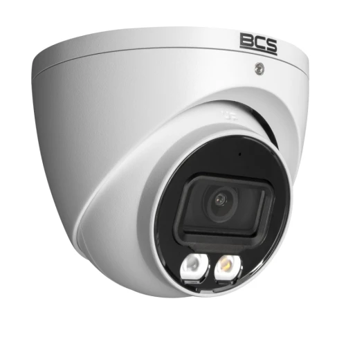 Kamera kopułkowa IP BCS-L-EIP112FCR3L3-Ai1 12Mpx, NightColor Whitelight 30m, WDR120dB, Sztuczna inteligencja