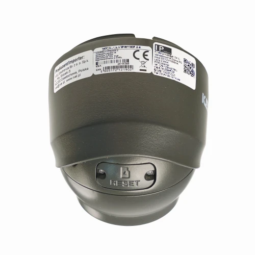 Telecamera dome IP KEEYO LV-V-IP5M25DF-DL-G 5Mpx, illuminazione ibrida IR/LED