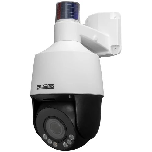 Camera IP rotante 5 Mpx BCS-B-SIP154SR5L1 con allarmi luminosi e sonori