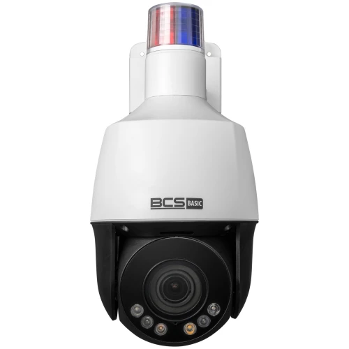Camera IP rotante 5 Mpx BCS-B-SIP154SR5L1 con allarmi luminosi e sonori