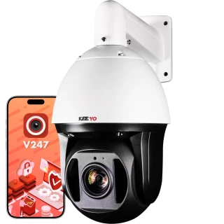 Telecamera rotante IP KEEYO LV-V-IP5M80PTZ-X36 5Mpx, zoom 36x, IR 120m