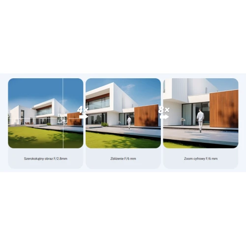 Telecamera IP Wi-Fi rotante EZVIZ HB90/SP Dual, AI, Rilevamento, Audio, Pannello Solare