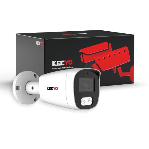 Telecamera tubolare 4in1 KEEYO LV-E-AL8M25TF-B 8Mpx, IR 25m