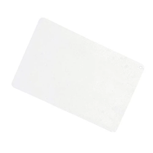 Carta RFID EMC-11 13,56MHz riscrivibile 1kB 1,8mm con foro, bianca laminata