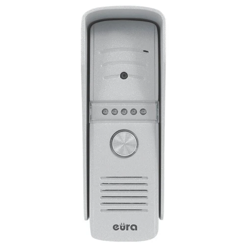 Cassetta esterna modulare per VIDEOCITOFONO EURA VDA-79A3 EURA CONNECT monofamiliare, grigia