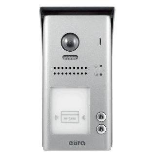 Pannello esterno del videocitofono Eura VDA-81A5 2EASY per due famiglie