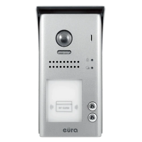 Pannello esterno del videocitofono Eura VDA-81A5 2EASY per due famiglie