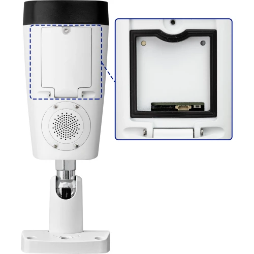 Kompletny zestaw do pomiaru temperatury ciała, w skład którego wchodzi kamera termowizyjna, statyw oraz monitor.