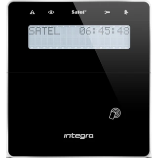 Manipolatore LCD Wireless con lettore di carte di prossimità Satel INT-KWRL-BSB