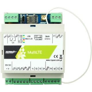 Modulo di comunicazione LTE/GPRS, 12V/DC, MultiLTE-RF-D4M Ropam