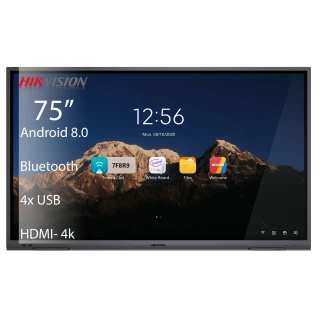 Monitor interattivo Hikvision DS-D5B75RB/A 75" 4K Android