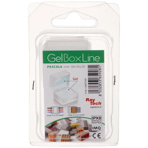 Scatola di connessione GELBOX PASCAL-6 IP68 RayTech
