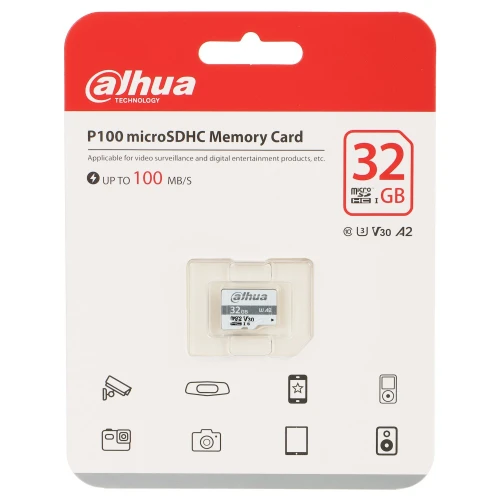 Carta di memoria TF-P100/32GB microSD UHS-I 32GB DAHUA